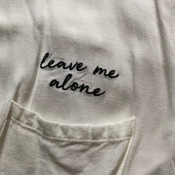 Forever 21 cropped button down - Picture 2 of 4